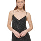 Calvin Klein Women's Sequin Camisole Black Size Large