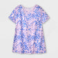 Cat & Jack Girls' NightGown Tie-Dye Purple Size Small