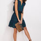 Vineyard Vines Women's Smocked Waist Dress Green Size Large