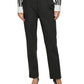 Karl Lagerfeld Paris Petite Straight Leg Suiting Pants Black