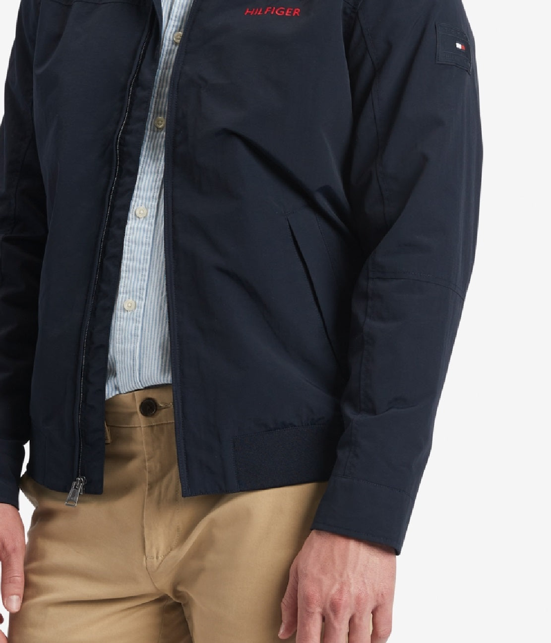 Tommy Hilfiger Men's Regatta Waterproof Jacket Blue Size X-Large