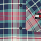 Tommy Hilfiger Men's Padded Tartan Jacket Green Size Large