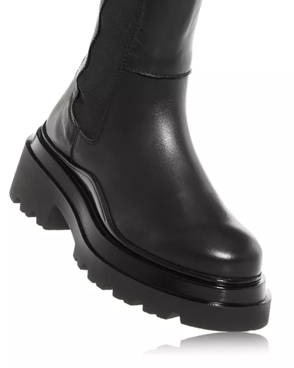 Aqua Women's Jessy Pull On Booties Black Size 8.5 M