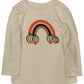 Rainbow Pumpkin Tee for Girls - Halloween/Thanksgiving, Size 5T, Color Variable
