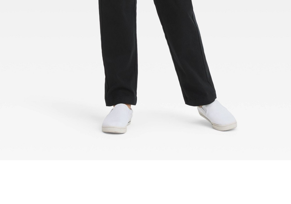 Boys' Straight Fit Uniform Pants - Cat & Jack™ Black 12