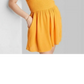 Mango Orange Smocked Romper - Wild Fable Women's Sleeveless Size M