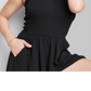 Wild Fable Women's Black Smocked Romper - Sleeveless, Size XXS
