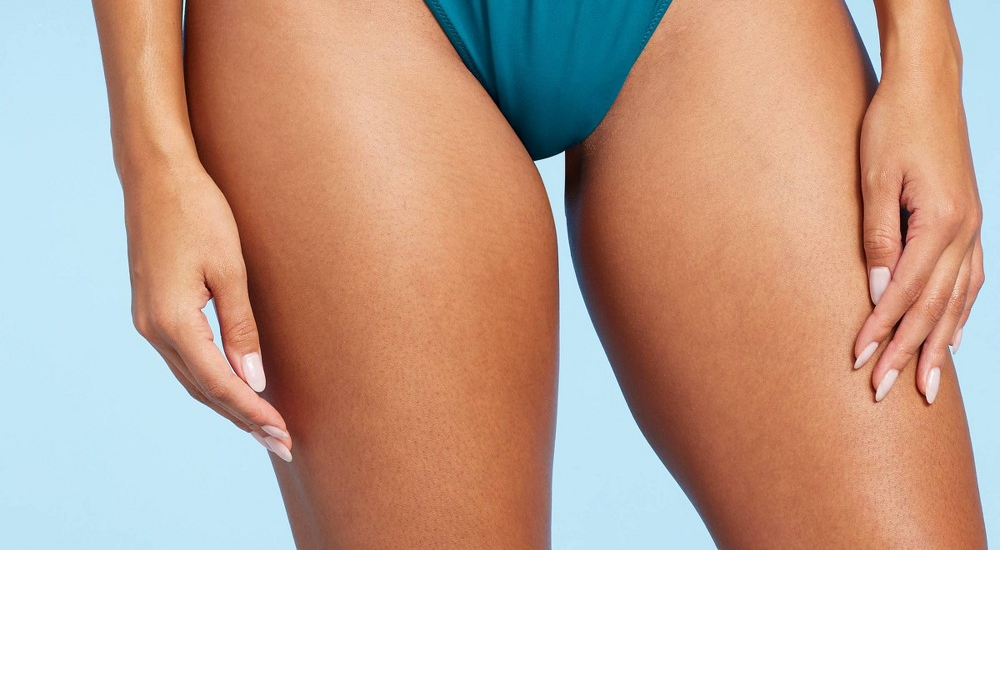 Shade & Shore Teal Blue Ultra High Leg Bikini Bottom for Women Size XL