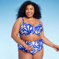 Kona Sol Women's Blue Underwire Bikini Top Size 22