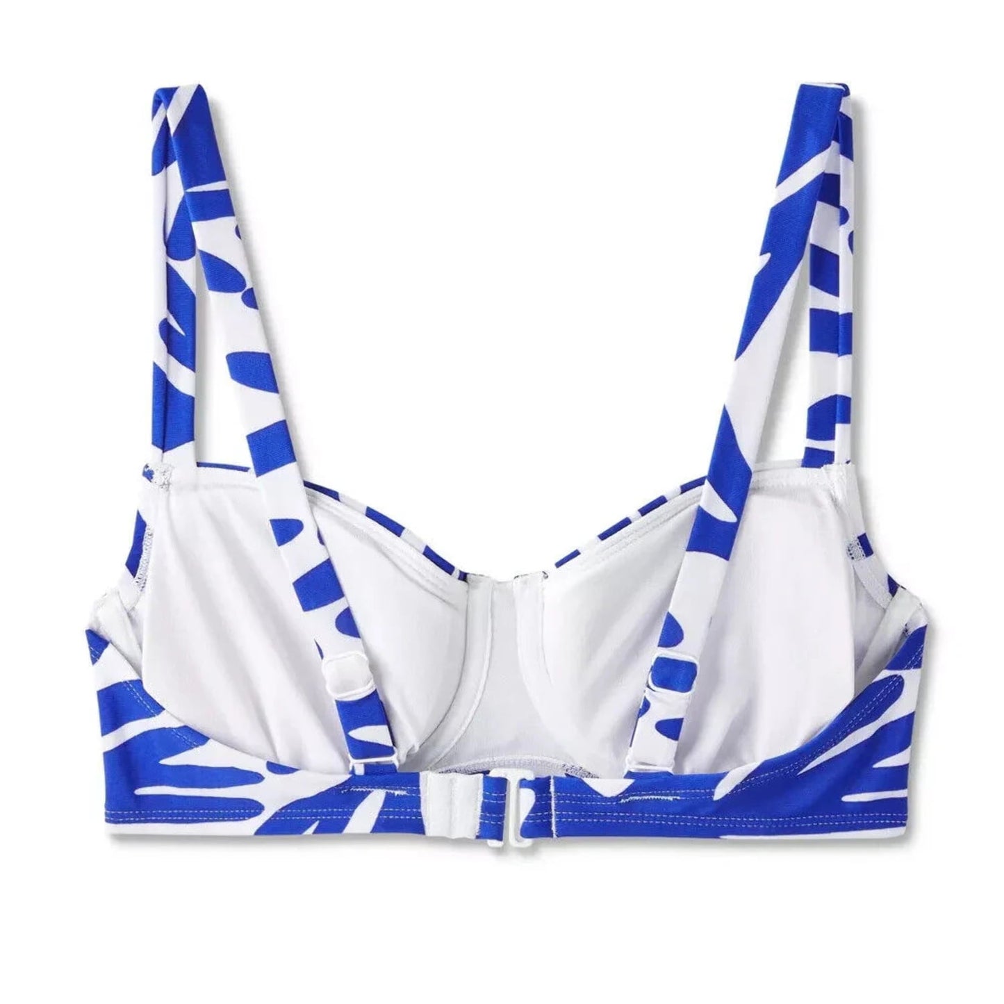 Kona Sol Women's Blue Underwire Bikini Top Size 22