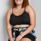 Black Seamless Tiny Tank Top for Women by Wild Fable - Size XXL