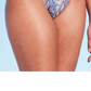 Shade & Shore Women's Cheeky Bikini Bottom Blue Snake XL