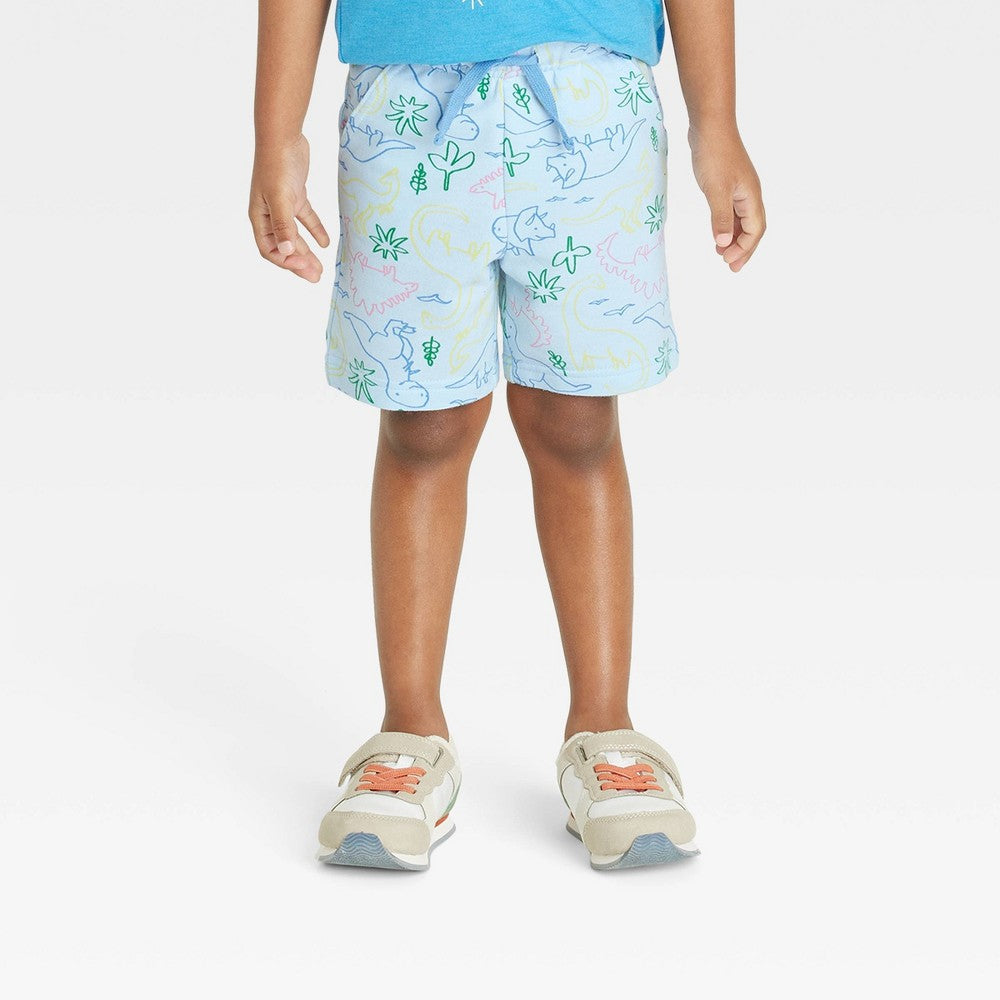 Blue French Terry Shorts for Toddler Boys by Cat & Jack - Size 3T