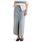 Levi s Women s Premium Ankle Column Denim Skirt Light Wash Blue
