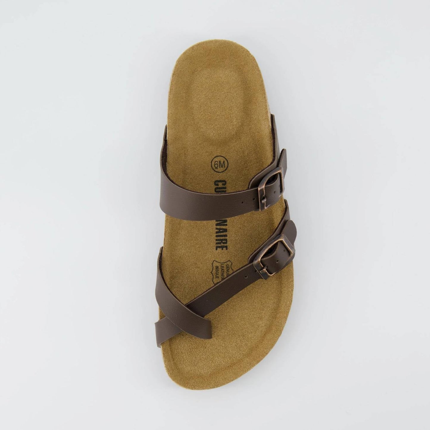 Cushionaire - Women's Luna Cork Footbed Sandals