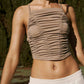 Free People - SHIRR ENOUGH CAMI
