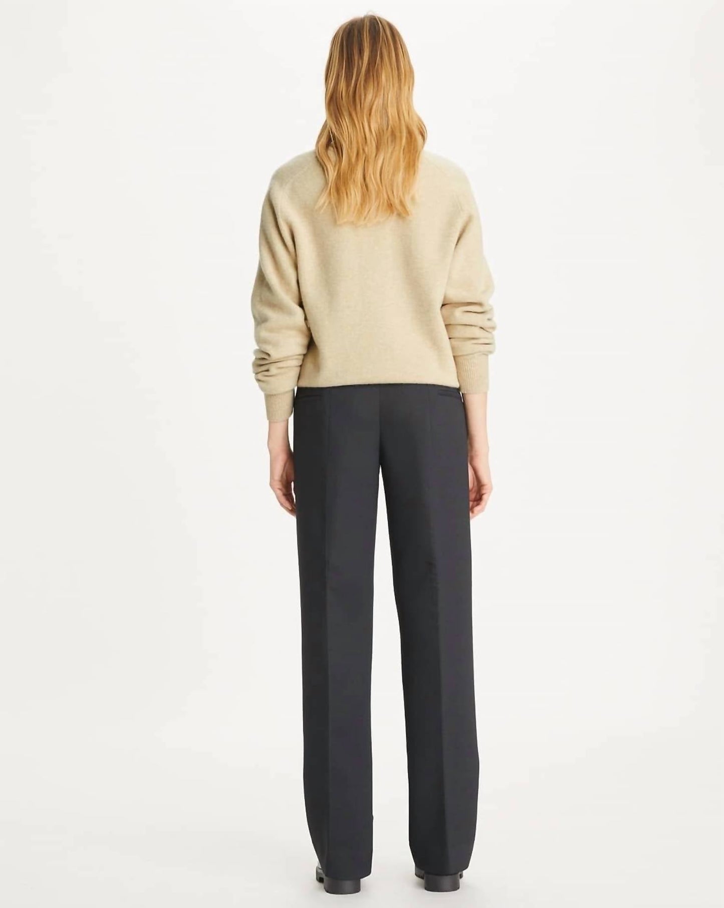 Tory Burch - Crepe Straight Pants