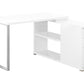 L-Shape Computer Desk with Storage Drawers