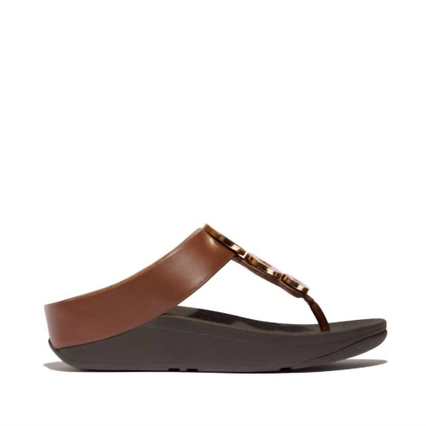 Fitflop - महिलाओं के फिनो रेज़िन टो पोस्ट सैंडल