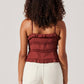 Astr - Bea Tie-front Top