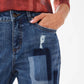 Fdj - Girlfriend Jeans With Rolled-up Hem