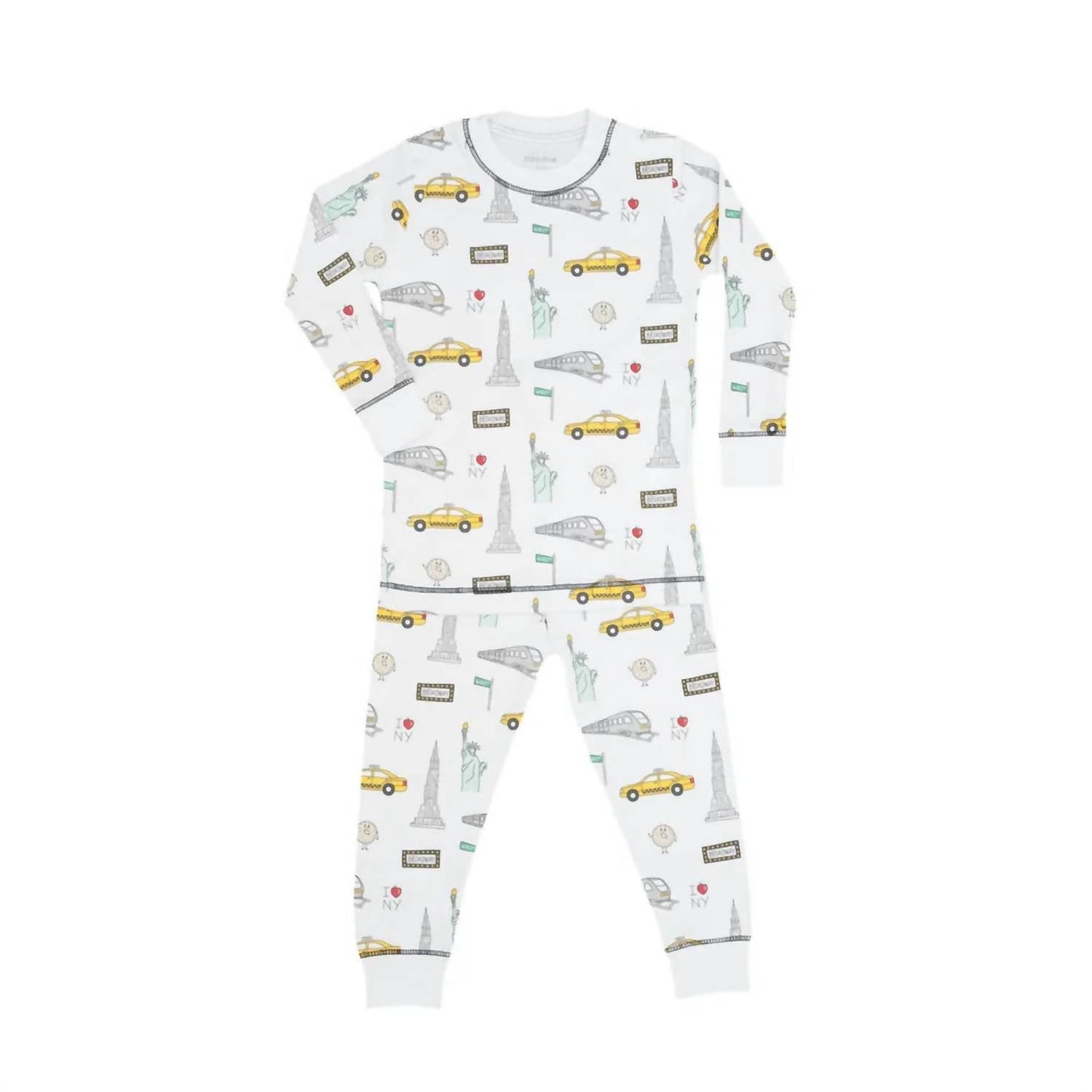 Baby Noomie - Kid's New York Two Piece Pajama Set