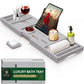 Bathtub Caddy Tray, Gray