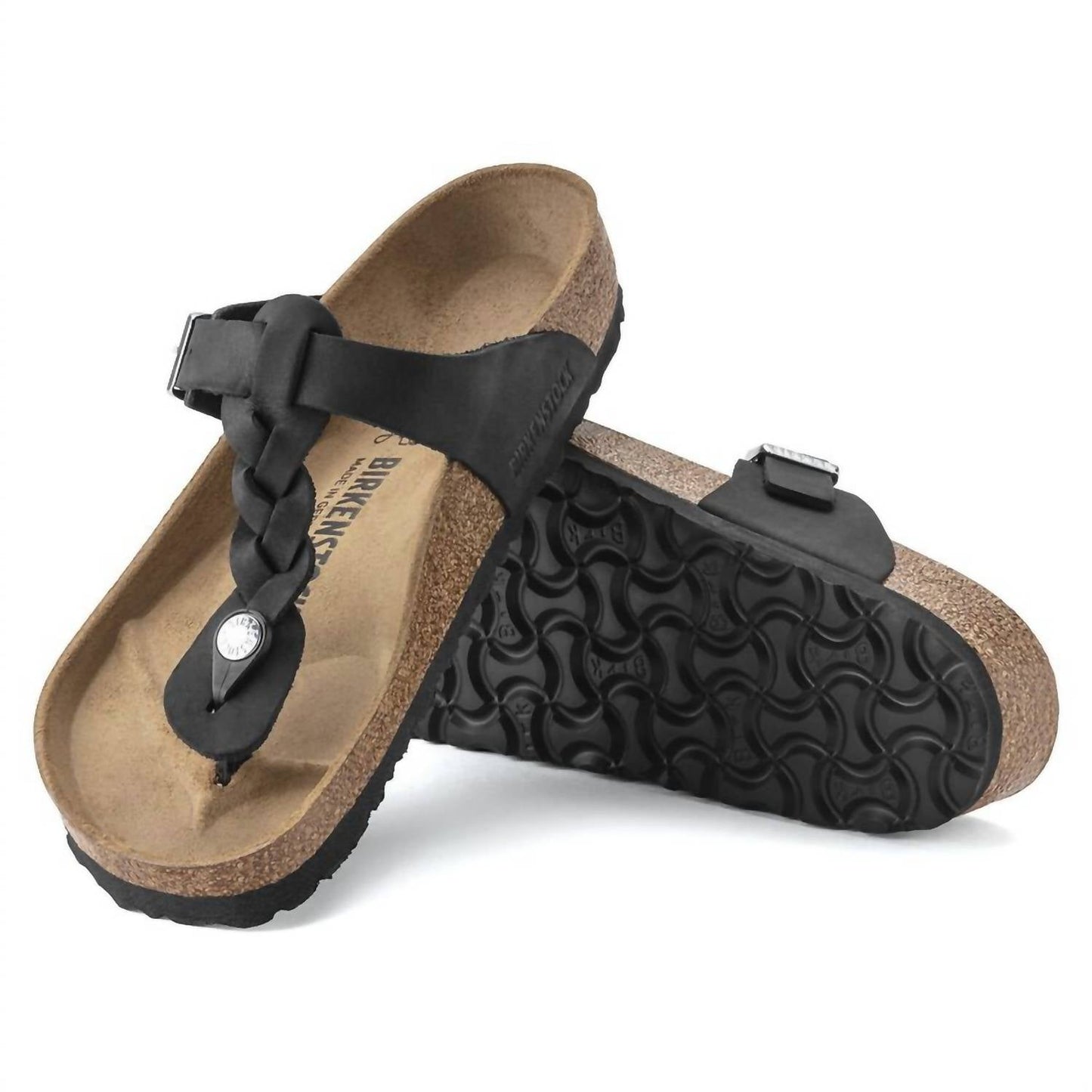Birkenstock - Women's Gizeh Braid Oiled Leather Sandal