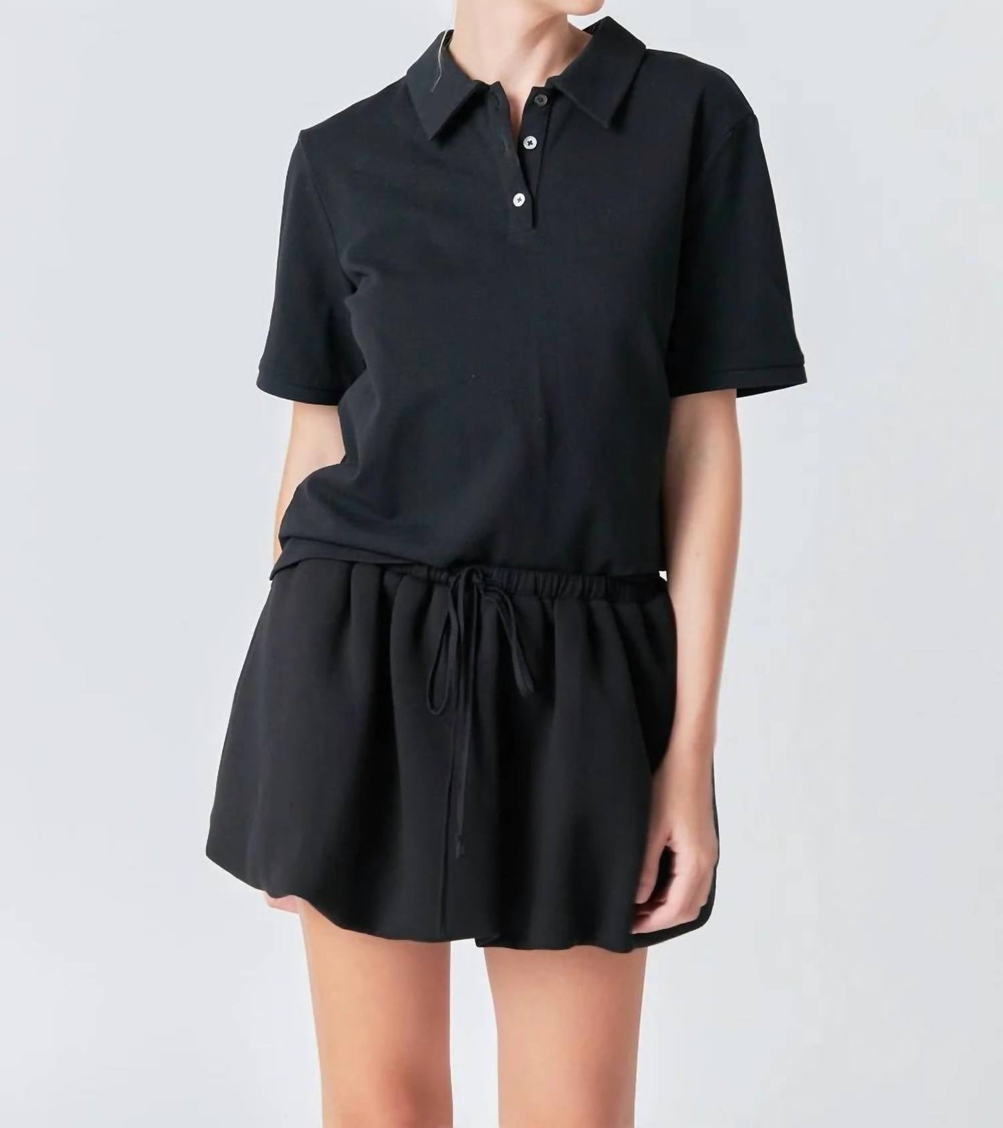 Grey Lab - Scuba Balloon Mini Skirt