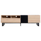 TV Stand for 80" TV With Double Storage Space