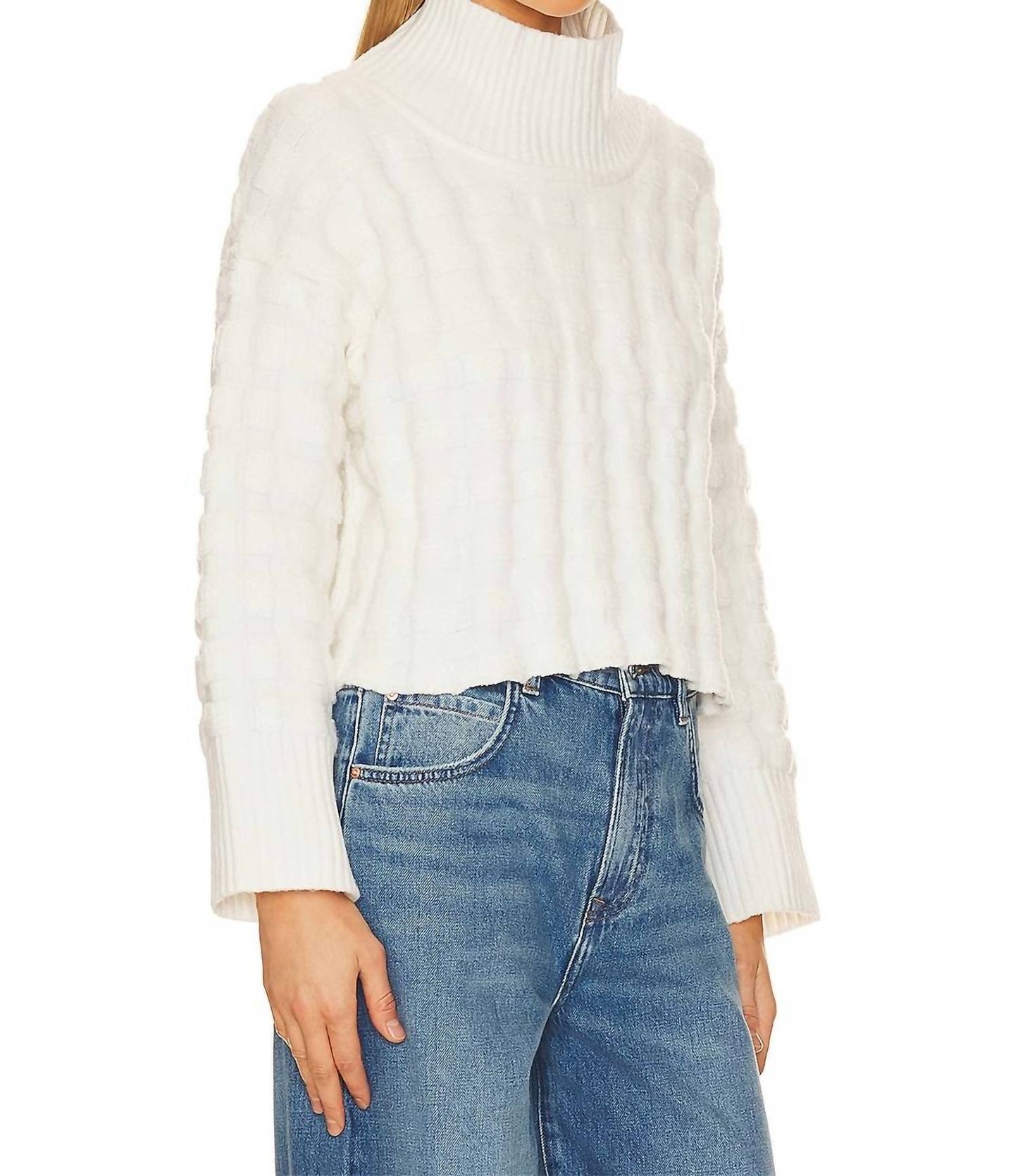 Free People - SOUL SEARCHER MOC SWEATER
