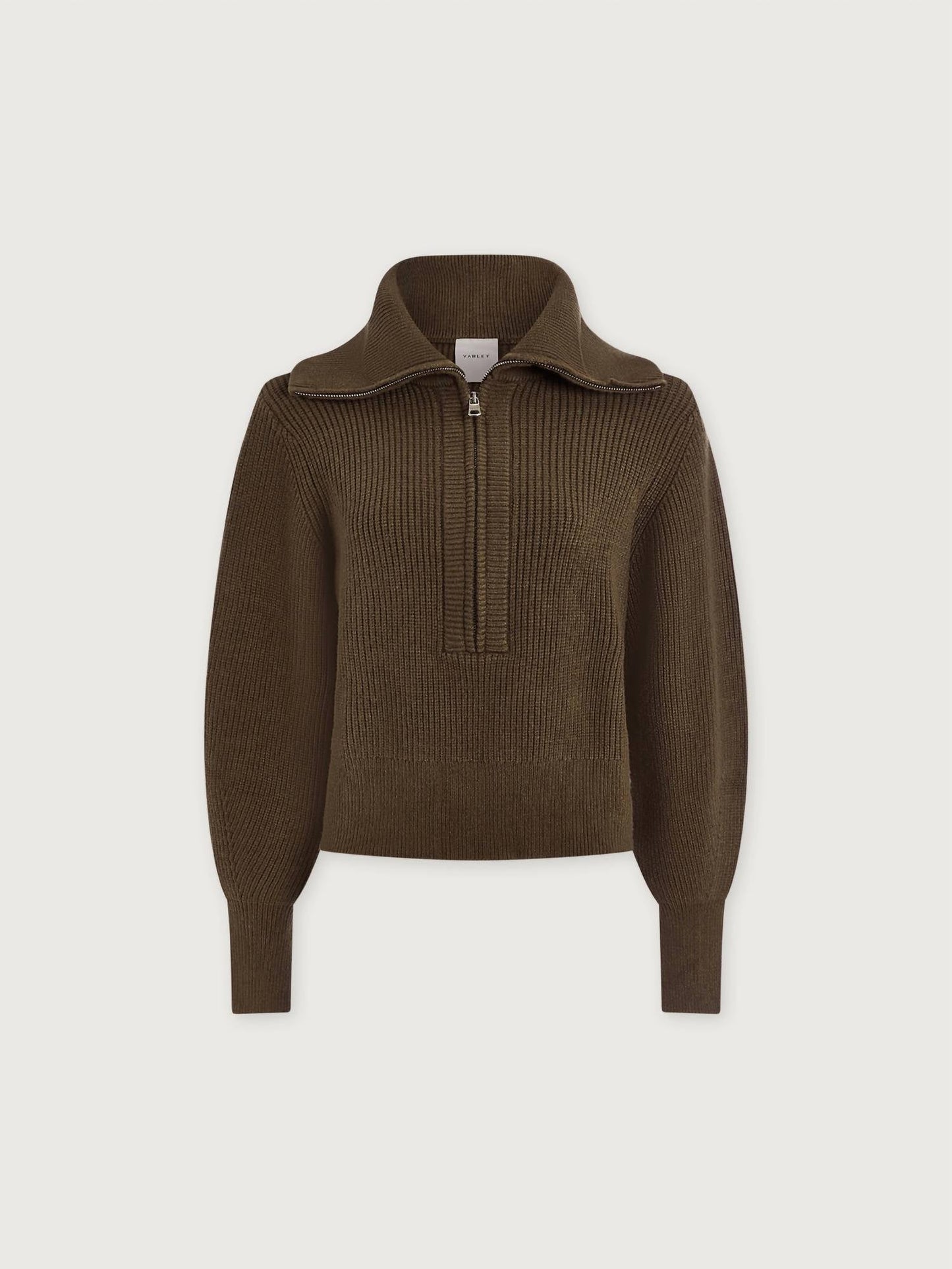 Varley - Maura Half Zip Rib Knit Sweater
