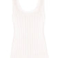 Veronica Beard - SANDRA RIBBED SCOOP NECK TANK TOP