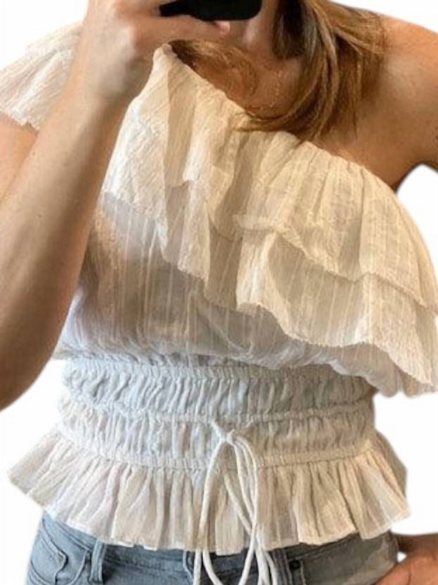 Karina Grimaldi - One Shoulder Top