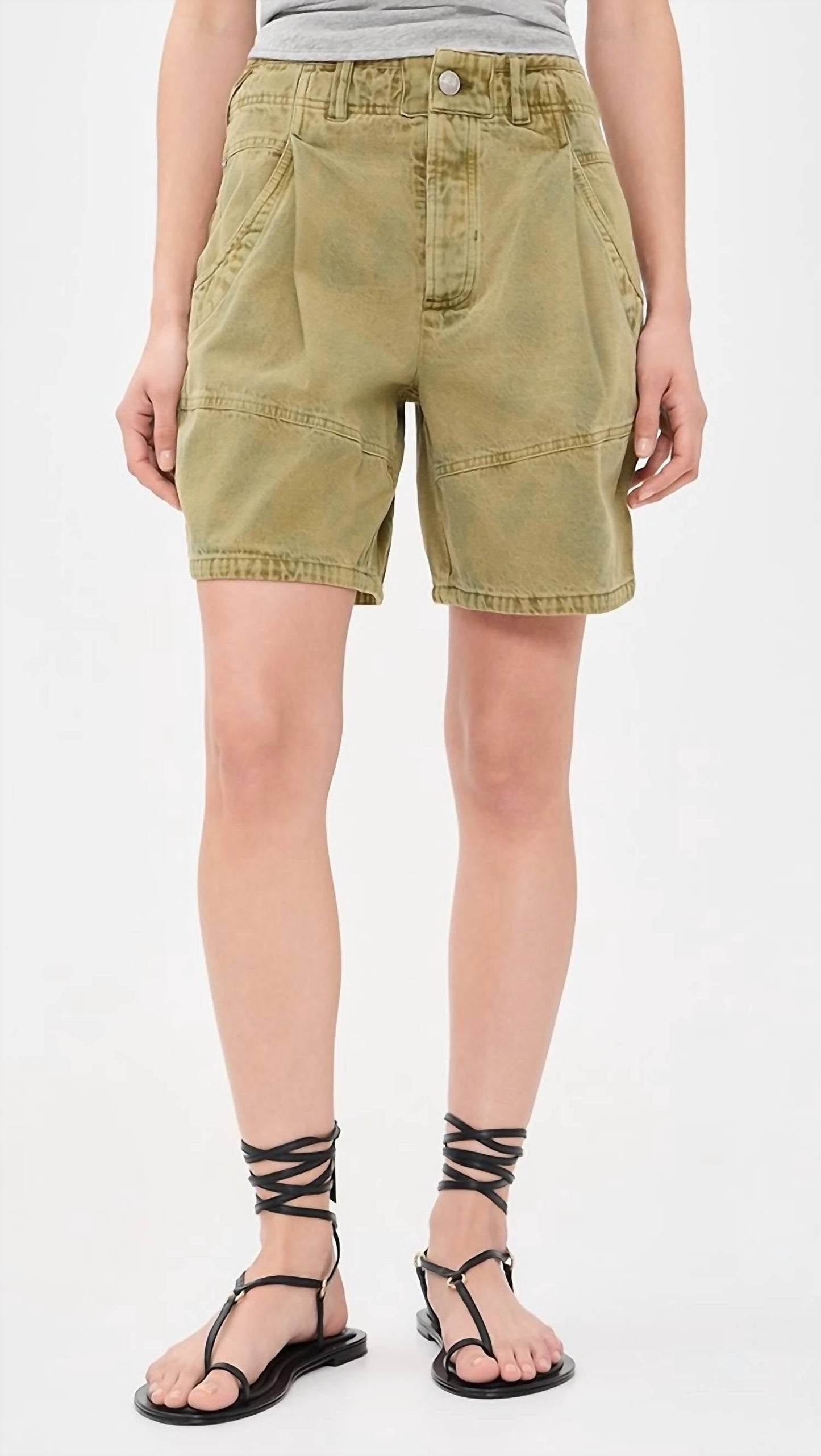 Free People - Wild Rebel Barrel Shorts