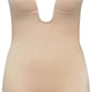 Spanx - Plunge Low-Back Mid-Thigh Bodysuit