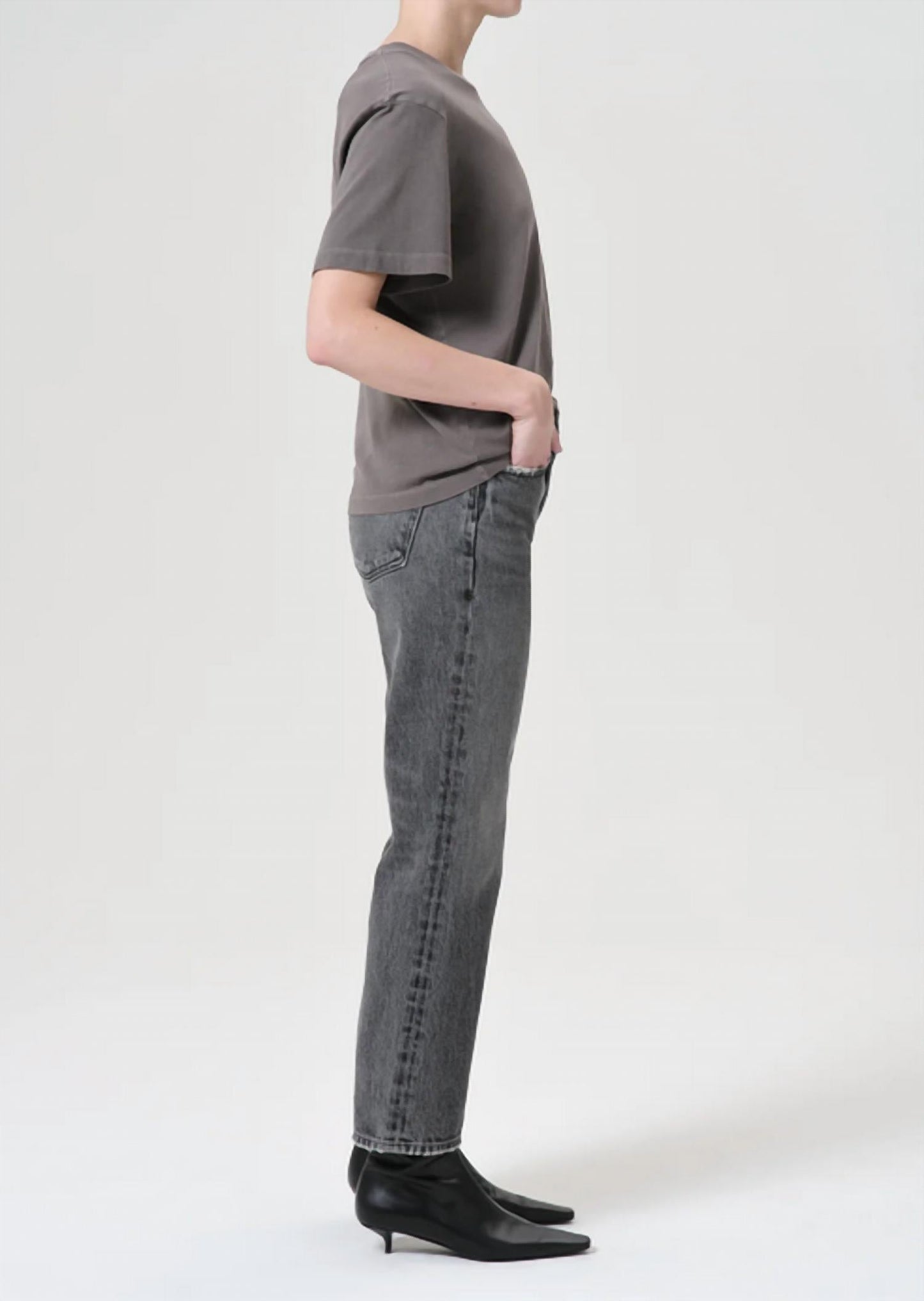 Agolde - Valen Mid-rise Vintage Straight Jean