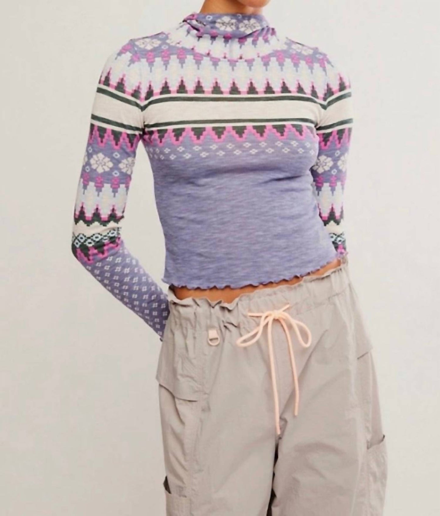 Free People - Breathe Easy Printed Layer Top