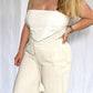 Bucketlist - Women's Golden Tide Embroidered Top