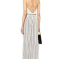 Polo Ralph Lauren - Striped Satin Wide Leg Pant
