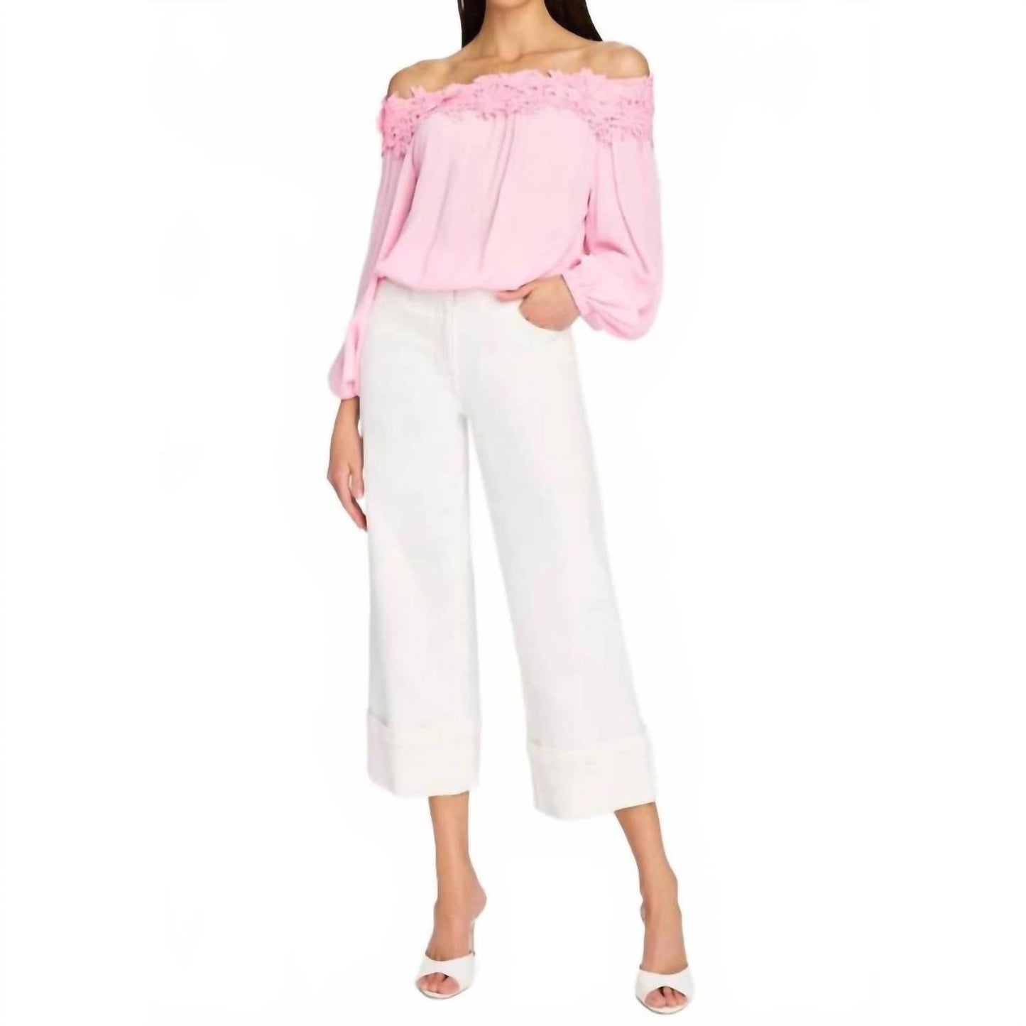 Generation Love - Merla Lace Combo Blouse