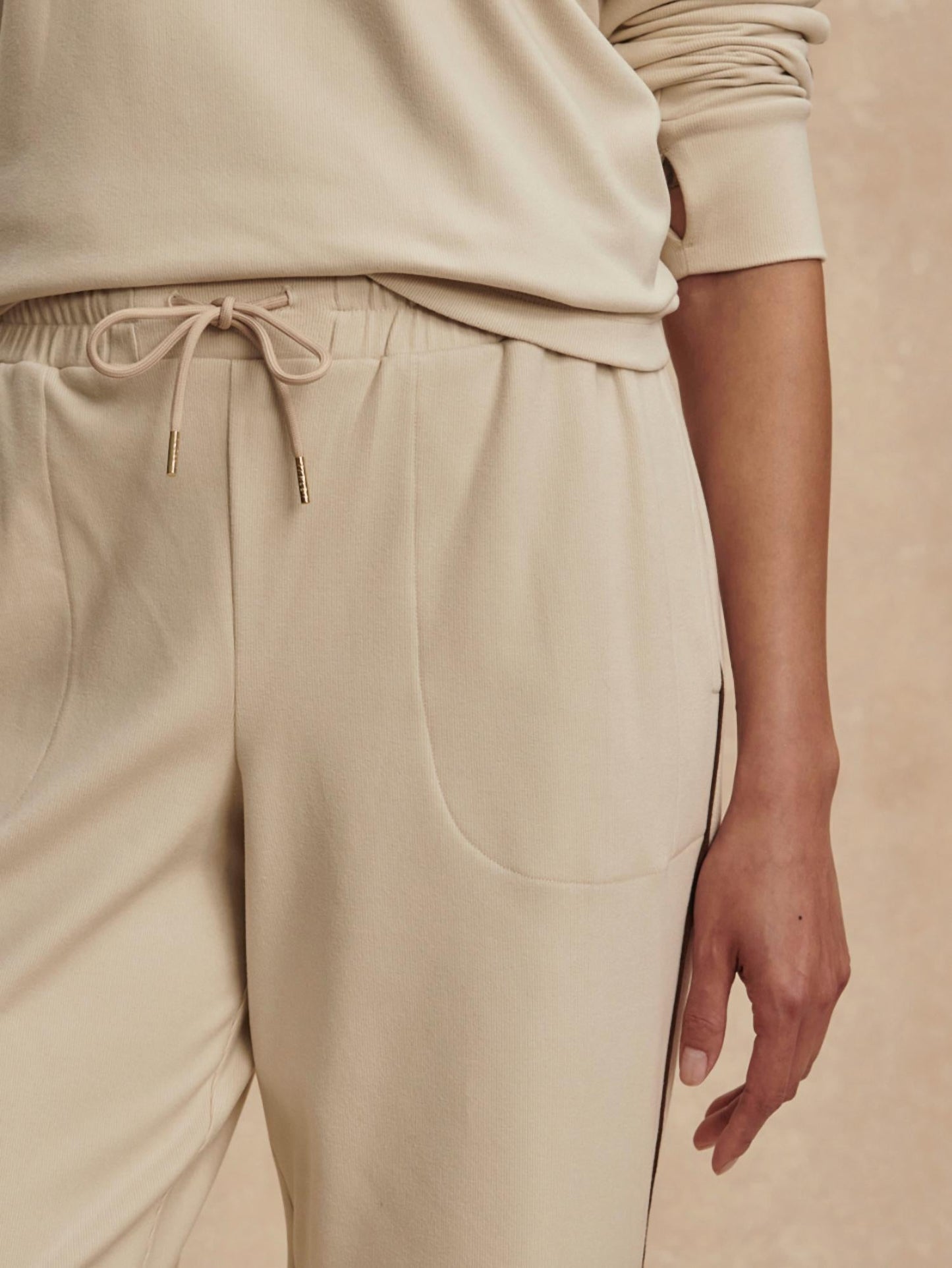 Varley - Brushed Rib Straight Leg Pants