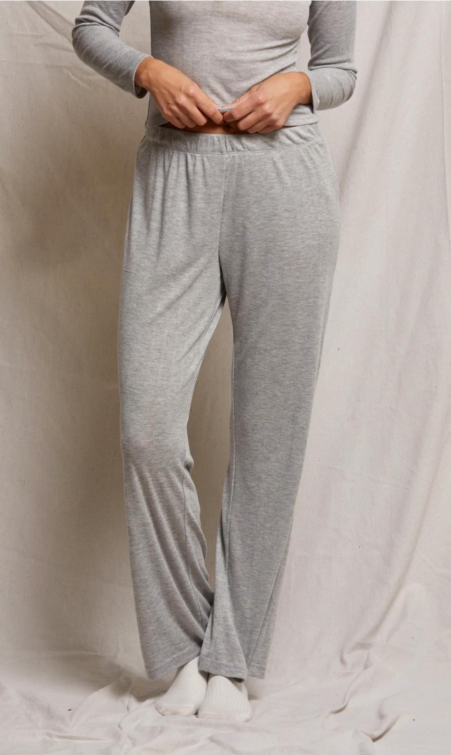 Perfectwhitetee - LOREN POINTELLE PJ SET