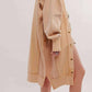 Free People - Knee-length Blue Cardigan