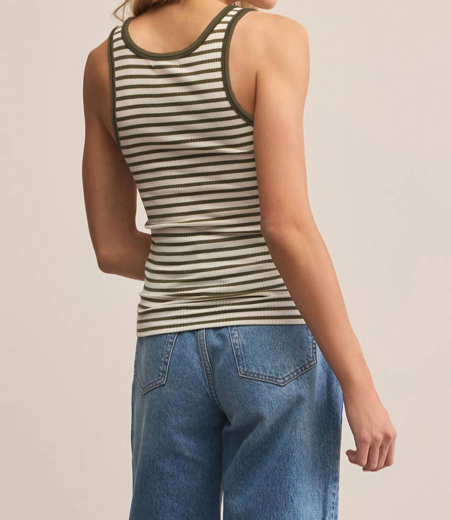 Z Supply - Classic Striped Scoop Tank