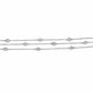 Diana M Jewels - 0.50cts Triple Chain Diamonds Bracelet
