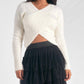 Elan - CROPPED SWEATER