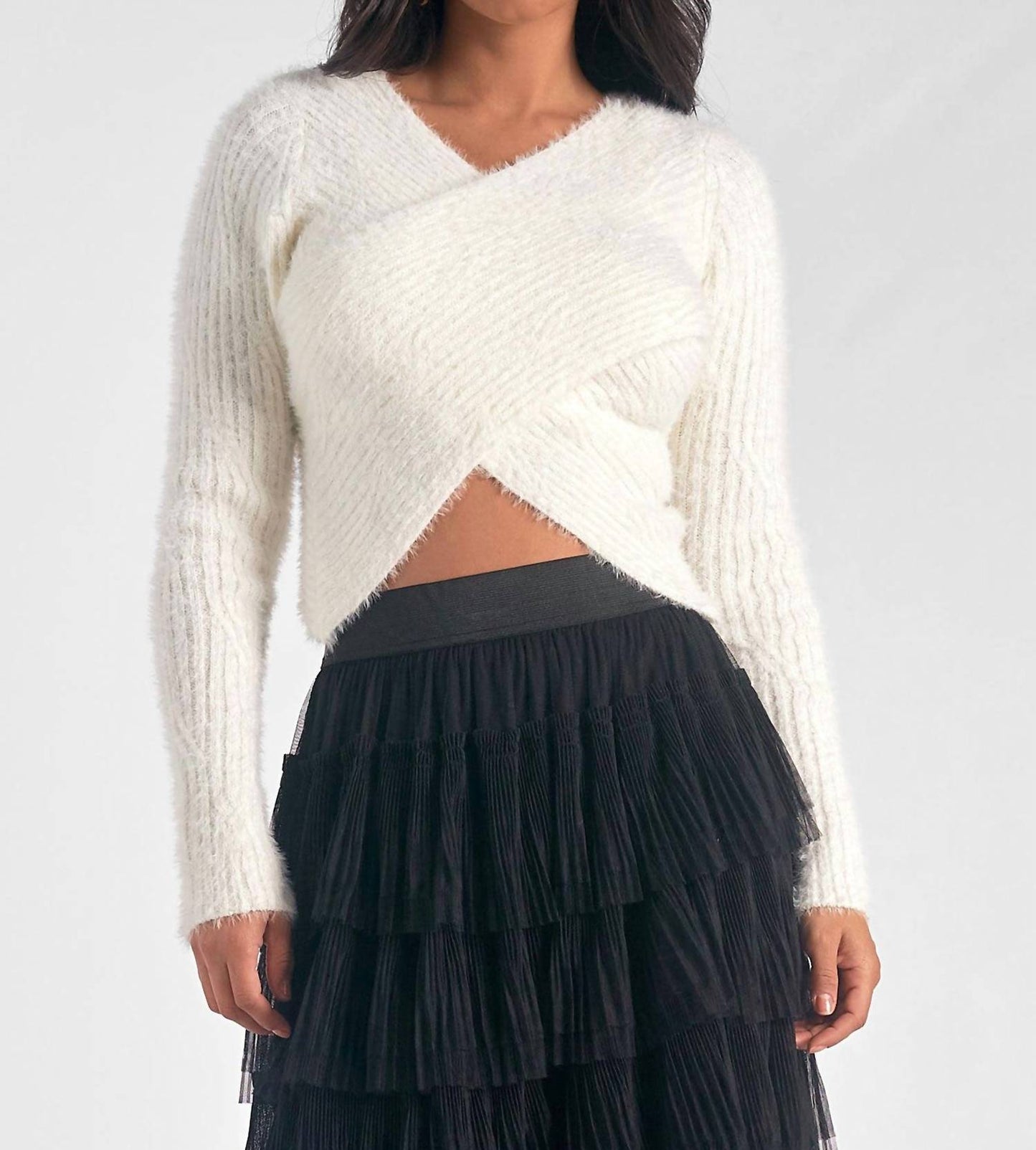 Elan - CROPPED SWEATER