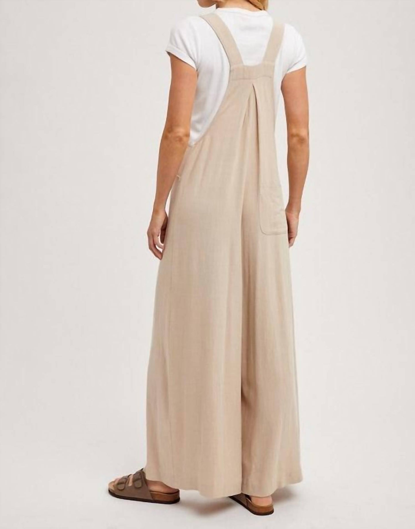 Bluivy - Women's Esther Wide Leg Overall Jumpsuit