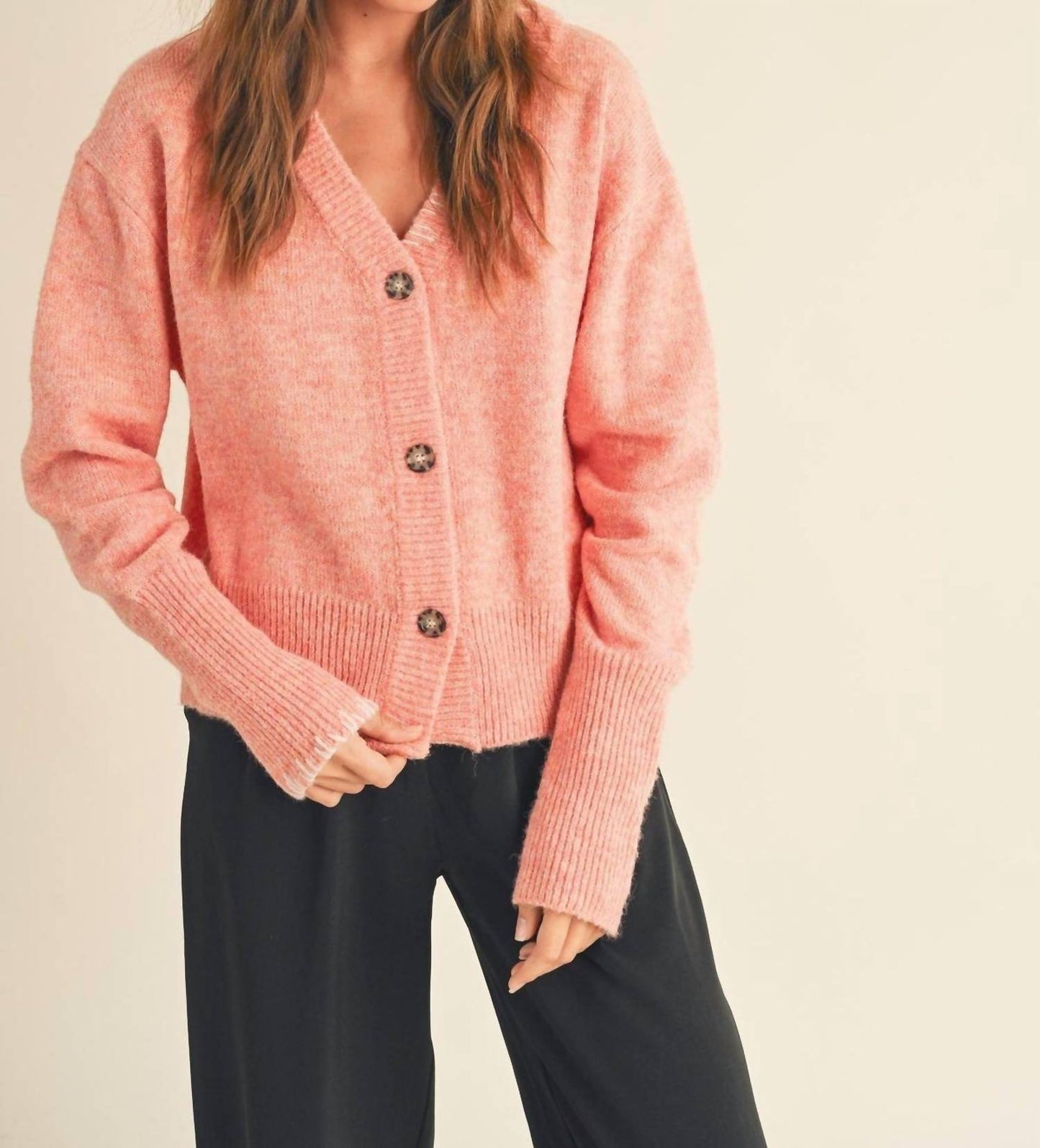 &Merci - Button Front Cardigan